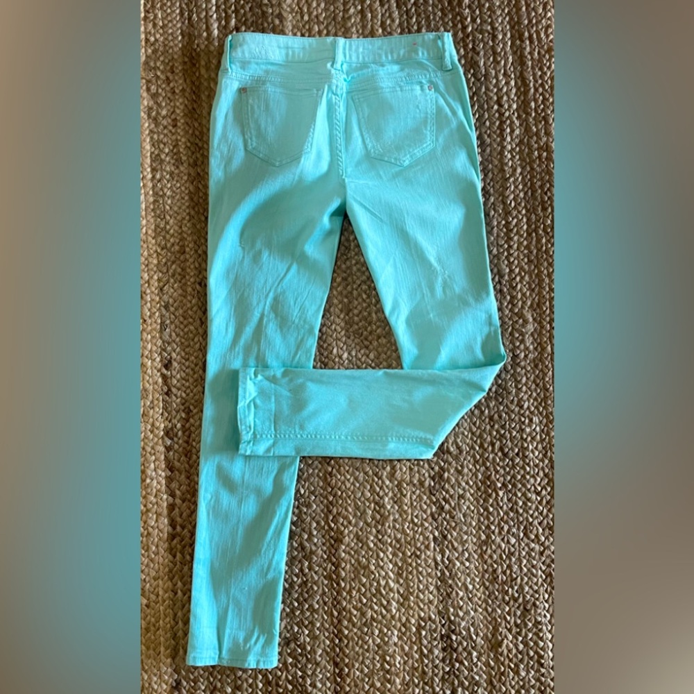 Tinseltown Denim Couture Skinny Destroyed Denim Jeans Sz 6 NWOT! - Picture 2 of 3